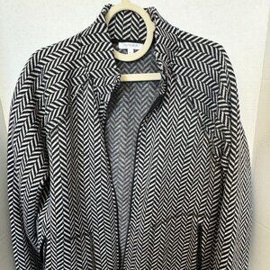 Talbots Black & White Jacket